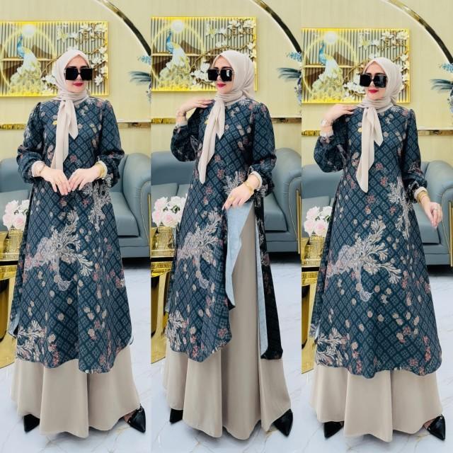 Product Introduction of COD DRESS LAYLA SET HIAJB SEGIEMPAT CANTIK MEWAH ELEGAN TERBARU MOTIF LIMITED EDITION 1