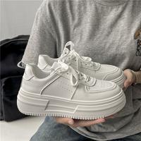 Gambar RANJOJO 6051 FREE BOX Sepatu Sneakers Wanita Gaya Korea Trendy Kulit Sintetis Hitam Putih Cocok untuk Fashion dan Sepatu Sekolah Size 37-41 - HITAM, 36 dari RANJOJO INDONESIA Kab. Mojokerto 4 Tokopedia