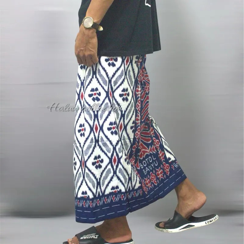 Sarung Goyor Printing Rayon Super Dewasa / Goyor Botol Nyaman Adem  Semua musim printing Sarongs Motif Muslim Bali 2