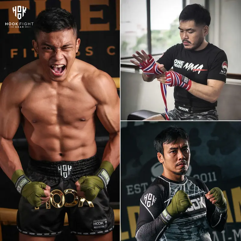 Handwarp Tinju Tali Muaythai Handwrap Muay Thai Hook Strap Elastis Hand Wraps Bandage Kickboxing Handwarp Pembungkus Tangan MMA Boxing Wrap 8