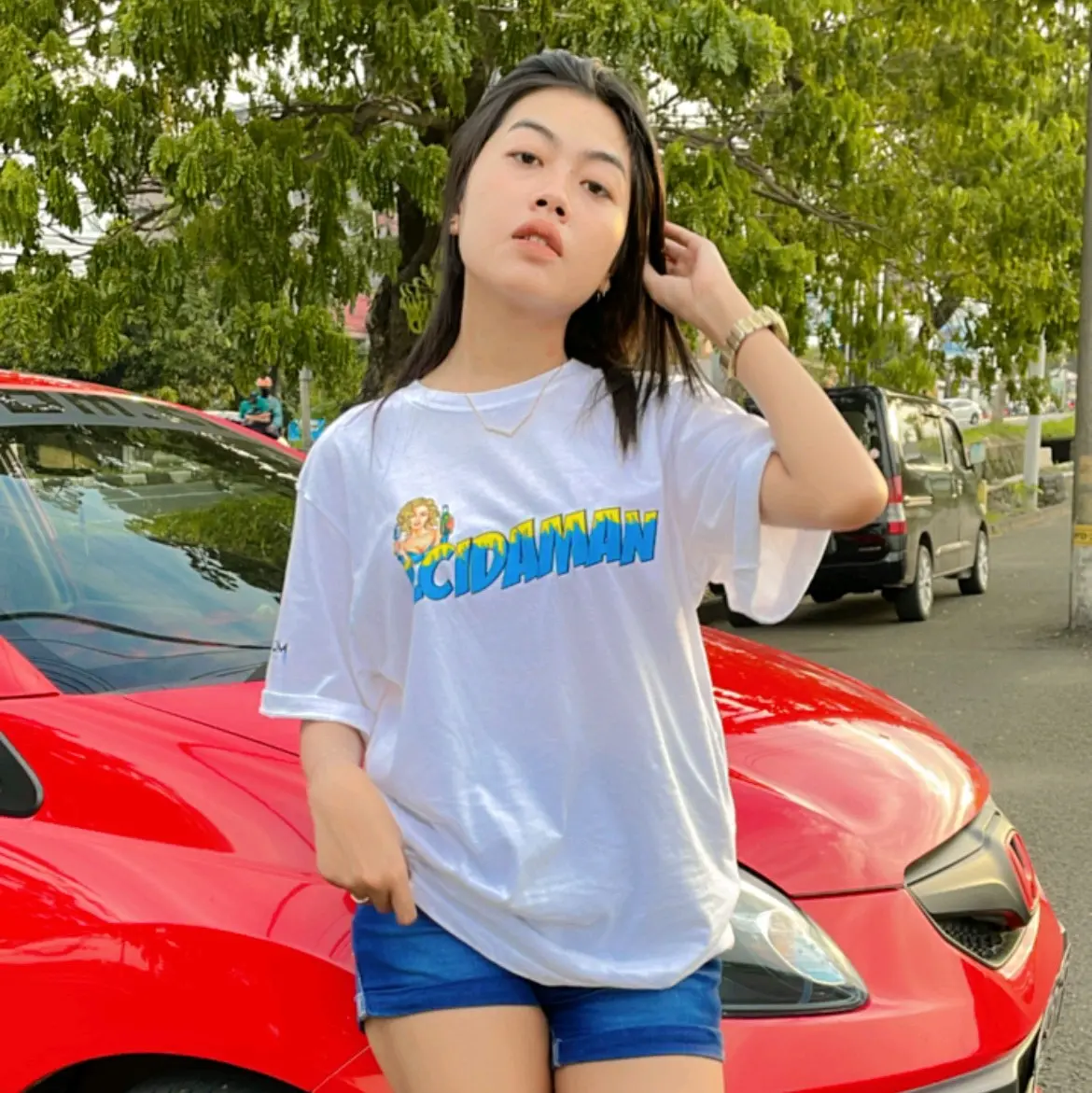 kaos top lcidaman karaoke Cowok Printing