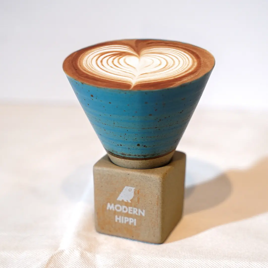 Modern Hippi Ceramic Conical Coffee Cup Set