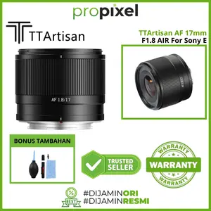 TTARTISAN AF 17mm f1.8 AIR for Sony E APSC Lens TTArtisans 17 mm f/1.8 Sony Garansi Resmi