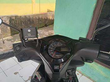 Product Review of ( FULLSET ) Holder Motor MoTo Phoenix X-50 Pro Full Logam dengan Bracket Extention Spion Motor Phone Holders & Mounts from Y**a S**s 3