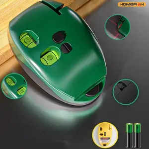 90 Degree Laser Level Electronic Infrared Line Level High Precision Long Distance Wall Level Tool Battery Powered Portable Measu