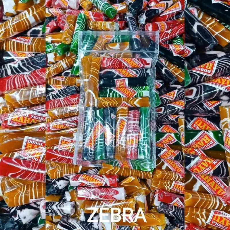 1 kg dodol Garut original dodol zebra dodol Garut original murah Cemilan Food Snacks Camilan Manis 5