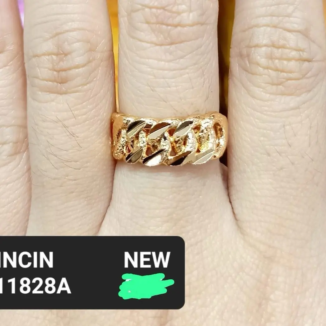 Cincin Wanita Setengah Rantai - Model Terbaru - Rings