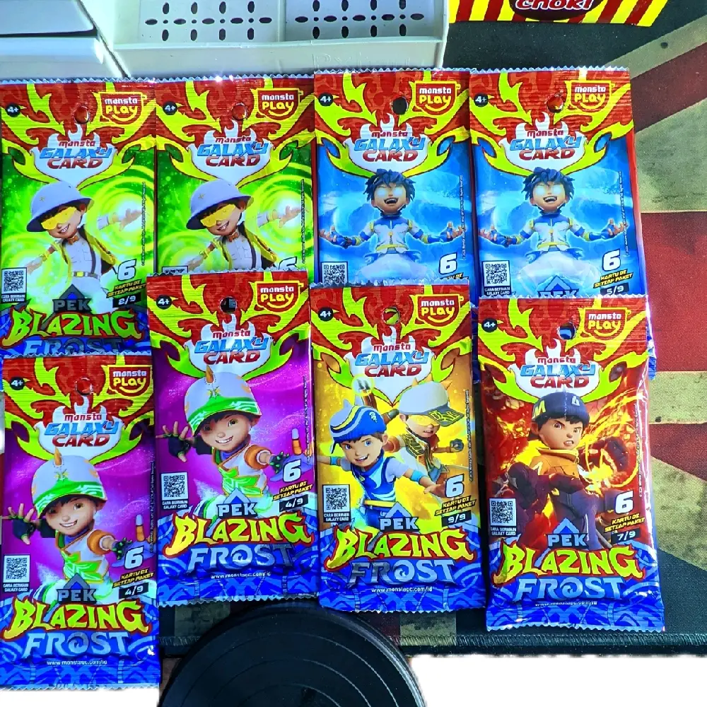 MONSTA GALAXY CARD PEK BLAZING FROST MONSTA GALAXY CARD PEK BLAZING FROST