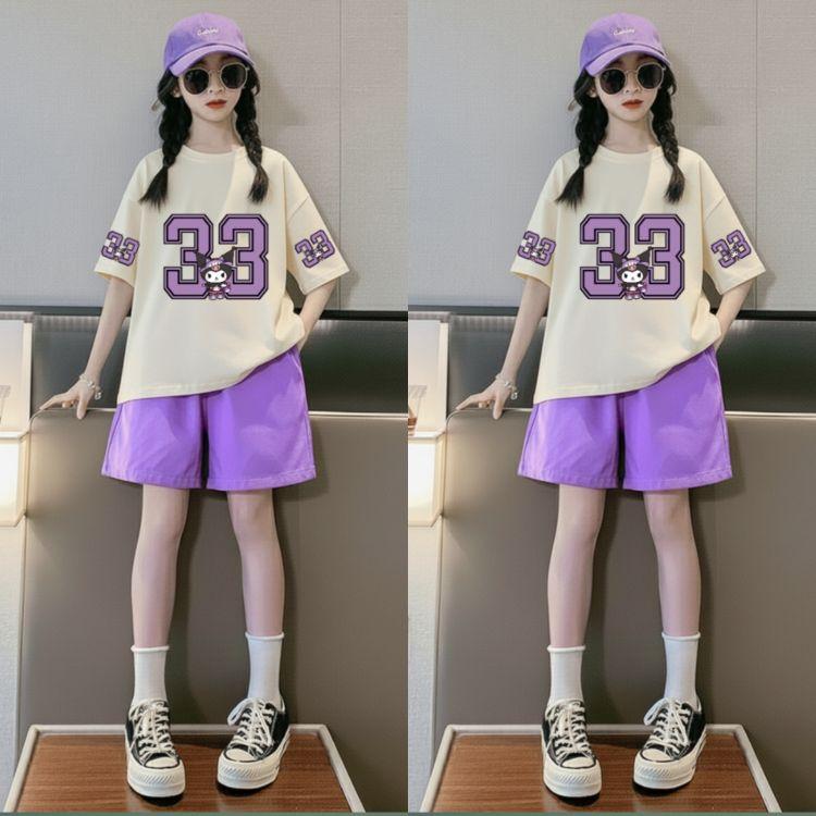 Setelan OVERSIZE Anak Angka 33 Usia 3-14 Tahun/Setelan Fashion Anak Perempuan/Pakaian Anak Perempuan/One Set Anak/Pakaian Anak Tanggung