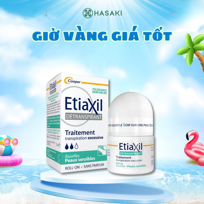 Lăn Khử Mùi EtiaXil Nhãn Xanh Cho Da Nhạy Cảm 15ml | HASAKI BEAUTY