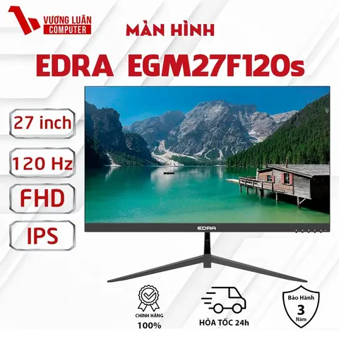 Màn hình EDRA EGM27F120S 27 inch FullHD 120hz IPS Giá rẻ- Hàng chính hãng