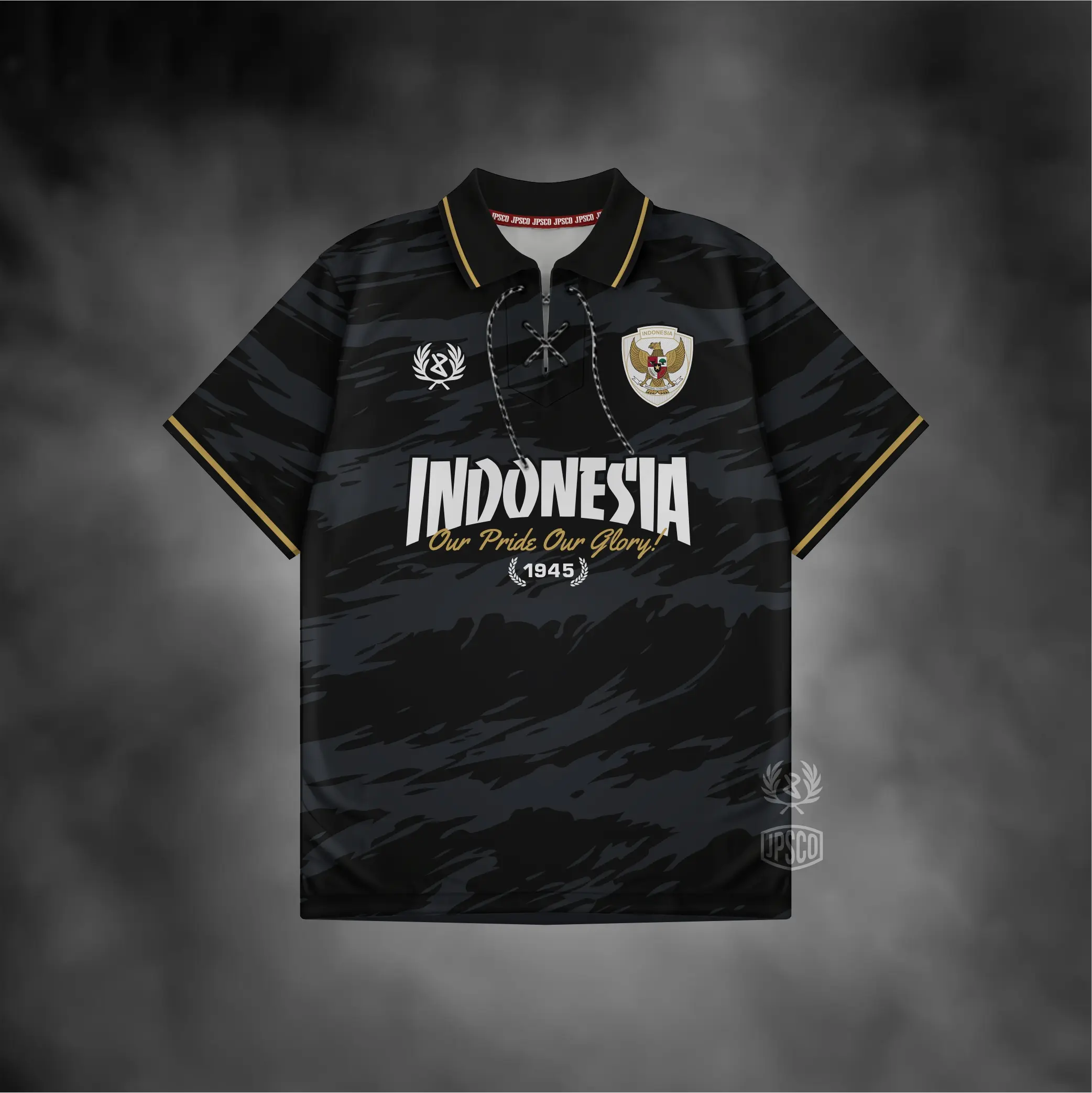 JERSEY TIMNAS INDONESIA VINTAGE RETRO CASUAL PRIA WANITA DRYFIT MILANO Olahraga Pakaian