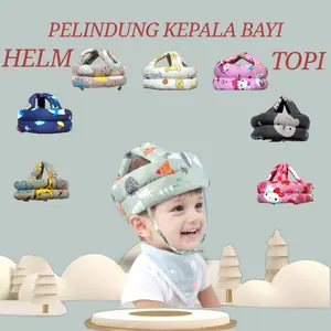 Littletwig Helm Pelindung Kepala Bayi Topi-Pelindung Belajar Duduk Merangkak Dan Berjalan Pengaman Jatuh Anti Bentur dengan Tali Nyvelcro Adjustable untuk Keselamatan Optimal Child Protector