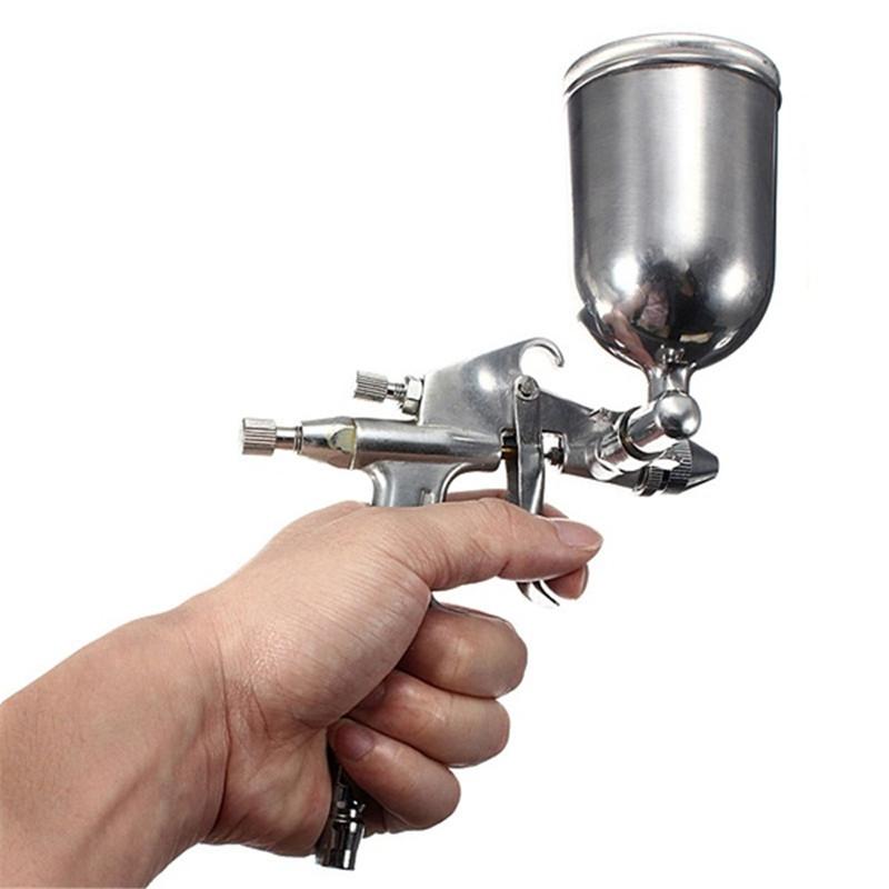 Product Introduction of K3 Spray Gun Spet Cat Angin Mesin Kompresor F75 Tabung Atas 400ml Alat Spet Semprot Cat Tabung Atas 21