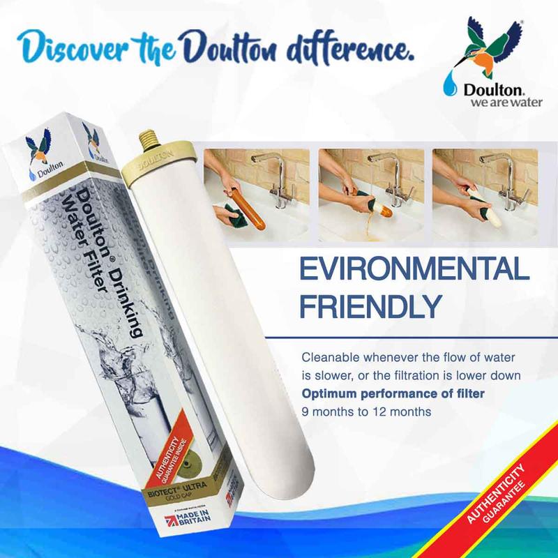 Doulton BioTect Ultra (BTU 2501/2504) Drinking Water Filter Cartridge 5