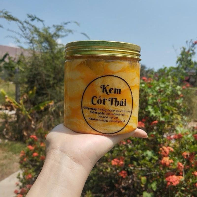 Kem Body Cốt Thái rỉ dầu vàng 500 gam