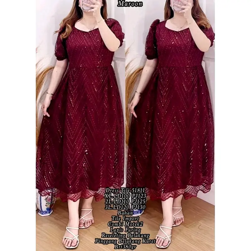 Dres Tile 98822 310gram - Semua Keterangan Ada di Foto - Casual