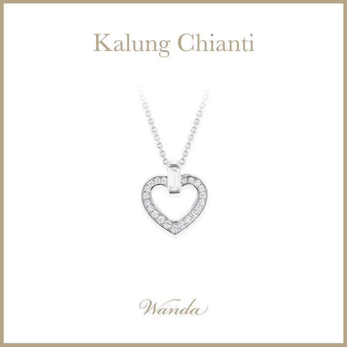 Gambar Kalung Berlian Wanda - Chianti Heart - Necklace dari Wanda House Of Jewels Kota Administrasi Jakarta Pusat Tokopedia