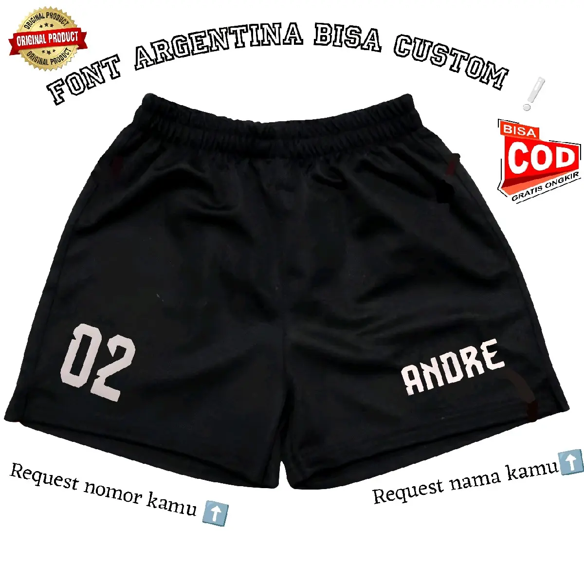 Celana Voli Custom Nama Nomor/ Request Nama dan Nomor/ Custom Nama Voli Cewek Cowok/ Custom Nama Sport