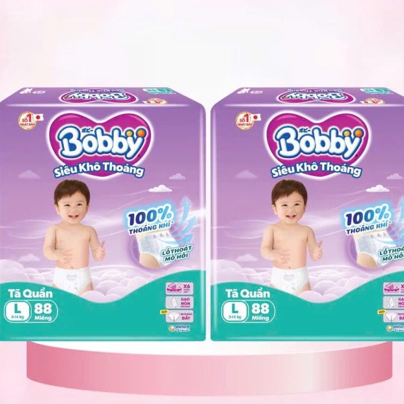 COMBO 4 gói quần Bobby ULTRA Siêu tiết kiệm Size M96/L88/XL76/XXL70