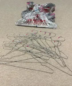 Gantungan Baju Anak 12 Pcs Stainless Steel Tahan Karat & Kekokohan Tinggi untuk Celana Pendek Bra Kaus Kaki Celana Panjang dan Kaus Praktis dan Fungsional