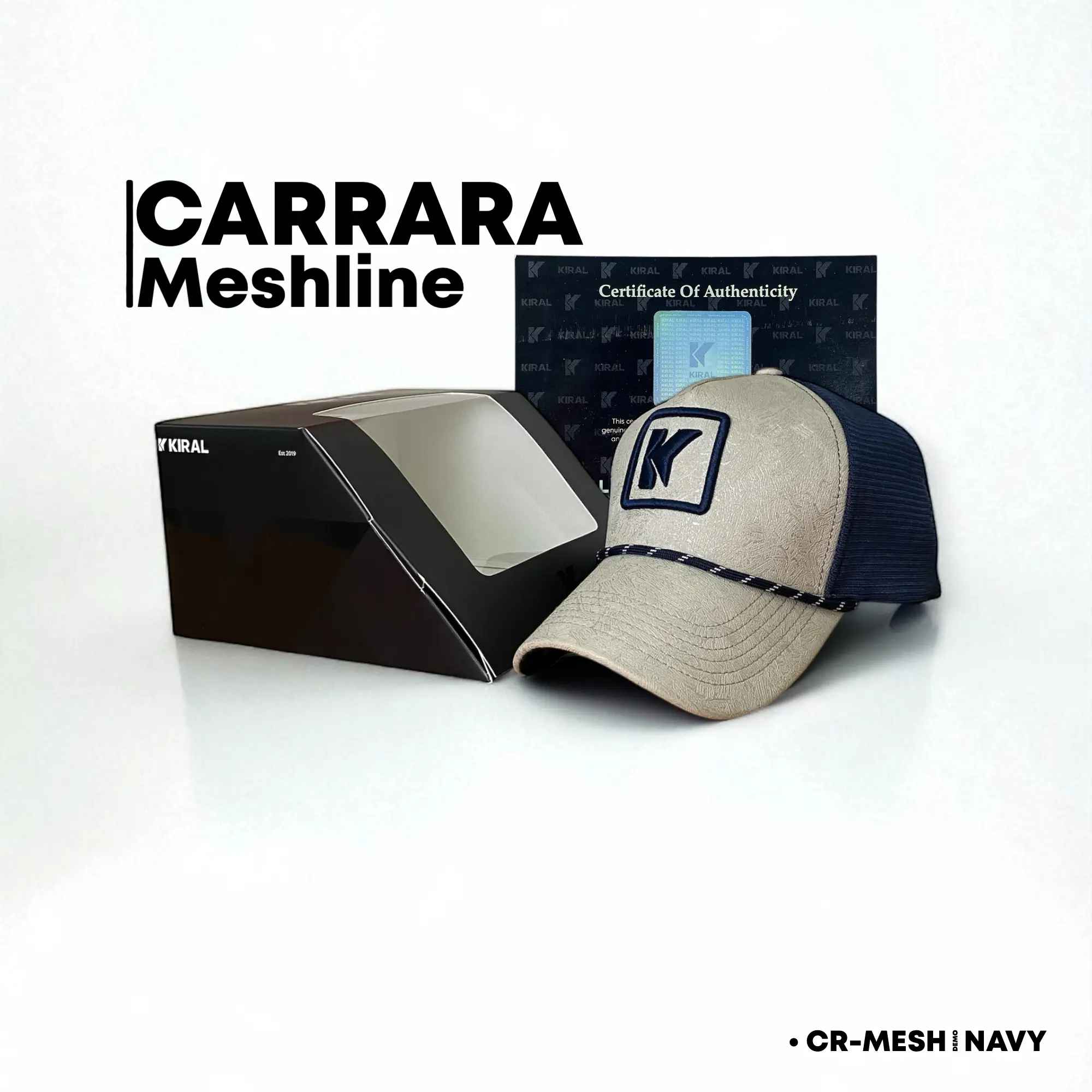 Mesh Carrara Navy