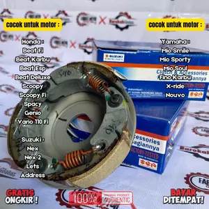 KAMPAS GANDA ORIGINAL SGP SUZUKI NEX LETS ADDRESS PNP KE MIO FINO X-RIDE NOUVO GENIO BEAT KARBU BEAT FI BEAT ESP BEAT DELUXE SCOOPY SPACY VARIO 110 FI