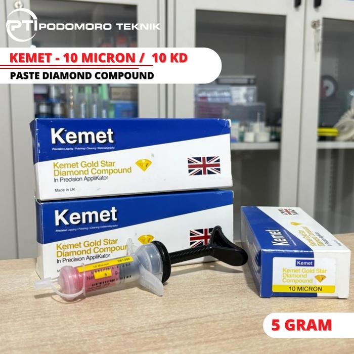 Jual KEMET Grade 10-KD / 10 Micron Diamond Compound 5 Gram Kemet Made ...