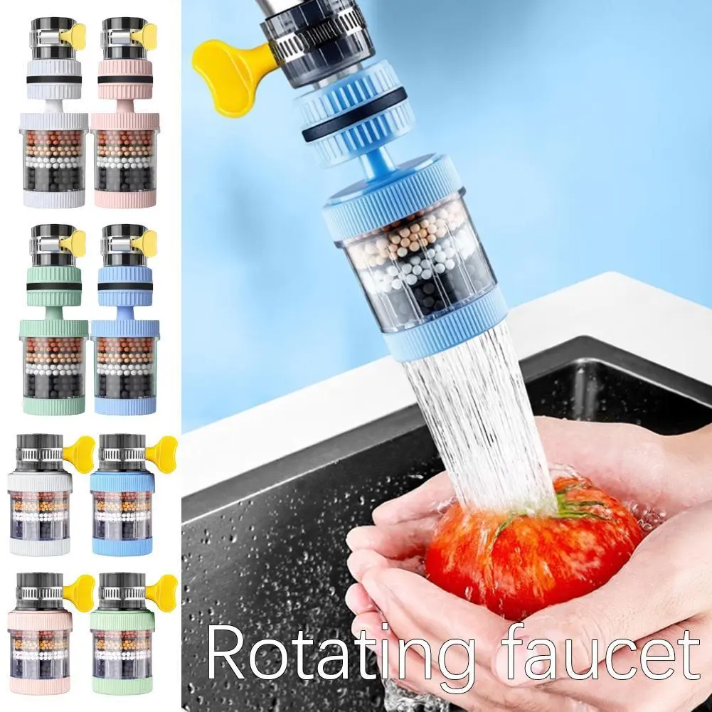 Bộ Lọc Nước Máy Đa Chức Năng, Vòi Xoay 115 * 37 * 30Mm, Chất Liệu PP Cho Phòng Tắm, Nhà Bếp, T3Q6