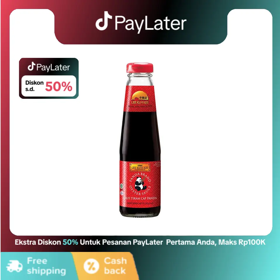 LEE KUM KEE Oyster Sauce Saus Tiram Panda 255 gr