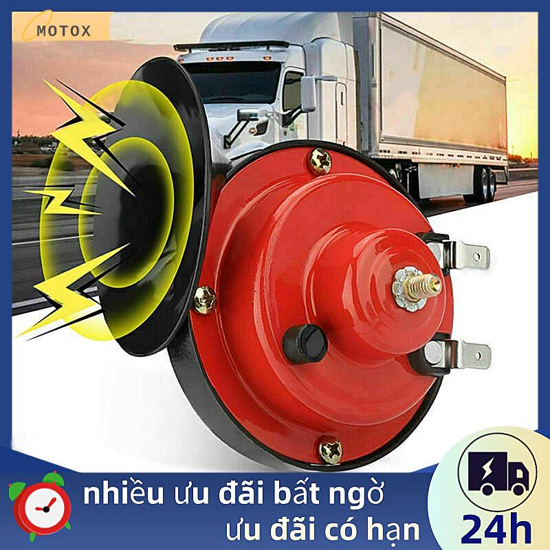 Bộ Còi Sên Ô Tô Chống Nước 12V Âm Thanh Lớn Phù Hợp Cho Cả Xe Con Và Xe Tải Xe Máy Còi hú 3