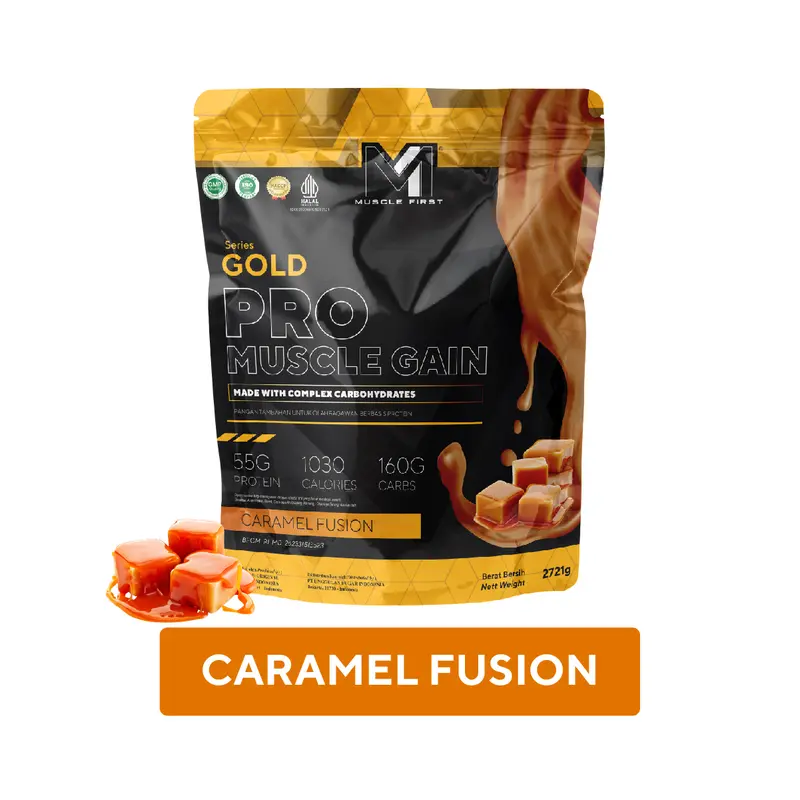 MUSCLE FIRST Pro Muscle Gain 6lbs/2721gr - Suplemen Fitness 4