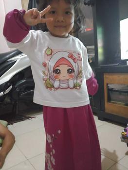 Product Review of Setelan Rok Dan Baju Anak Perempuan Bahan Cringcel Buat Usia 3-12 Tahun from r**3 1