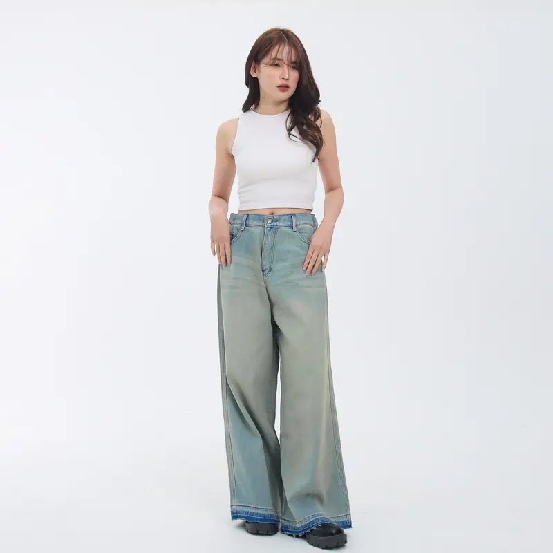Loony - Blake Jeans Washed Blue - Pants 5