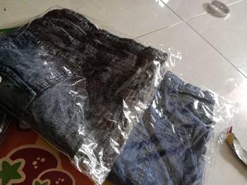 Product Review of Celana Jeans Anak-Anak Cowok Pendek Wonderfull WF Import Snow Blue - Grosir Murah from N** ~**💓 0