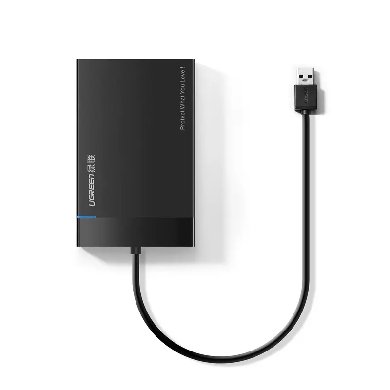 UGREEN 30847 Hard Disk Drive Casing Enclosure External 2,5" SATA USB 3.0 2.5 Inch Case Harddisk 7