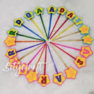 setyacraft penunjuk ngaji, penunjuk ngaji flanel, penunjuk ngaji inisial