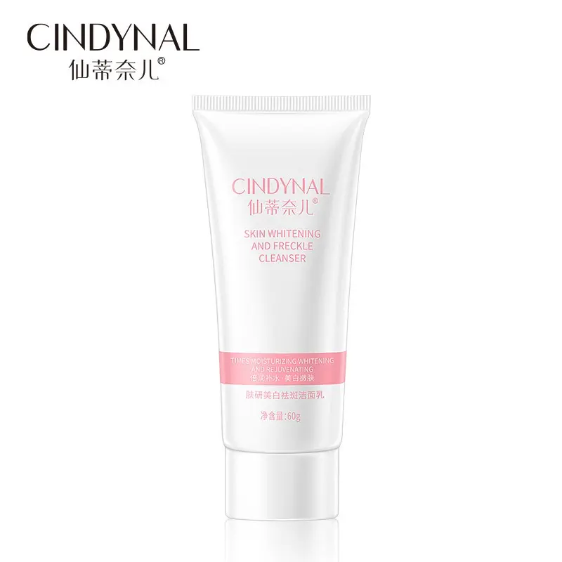 Facial Wash Pencerah Wajah Penghilang Flek Hitam dan Jerawat Cindynal Skin Whitening And Freckle Cleanser 1