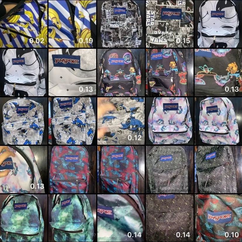 Tas js lokal premium anak sekolah pria wanita backpack ransel zipper JS ring buckle polos