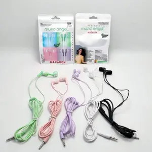 Headset Maccaron Warna - Earphone Berkualitas Tinggi - Headphone