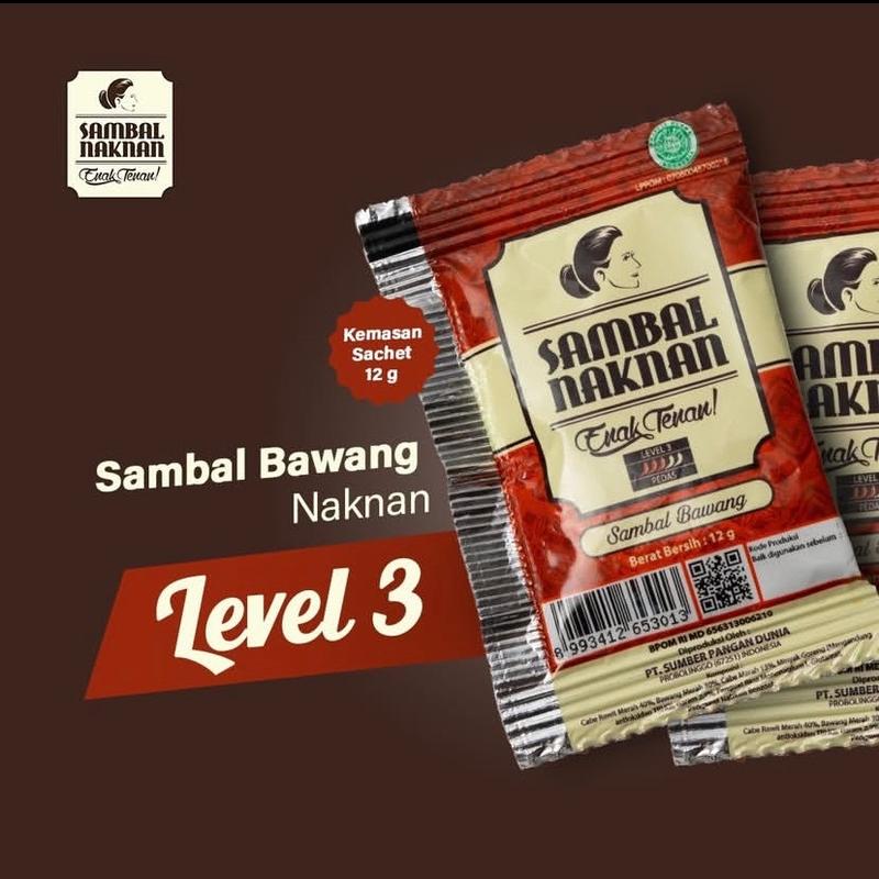 Daily Food.id •►  Bawang Naknan Level 3 (Isi 10 Pcs) 1 Renteng Masakan Instan sambal kemasan 1