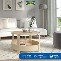 Gambar IKEA BORGEBY Meja Tamu Bulat Minimalis Veneer Kayu Birch 70 cm Furniture dari IKEA Indonesia Kota Administrasi Jakarta Timur 1 Tokopedia