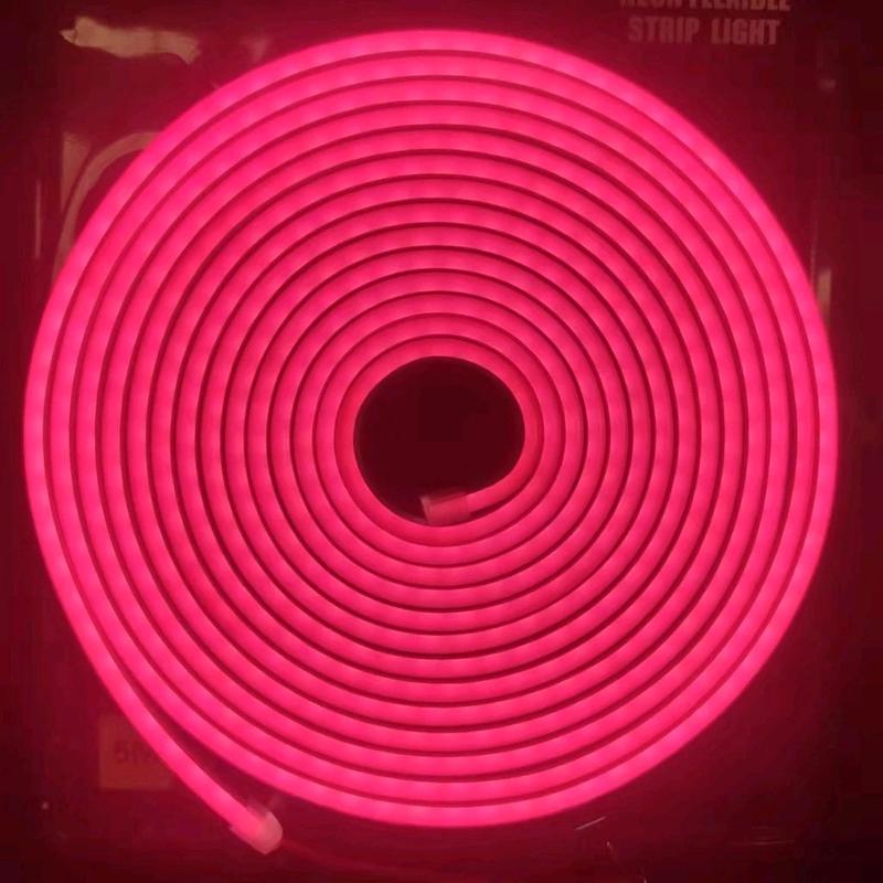 Neon led strip light flexinle DC 12v 5 meter WATERPROOF 8