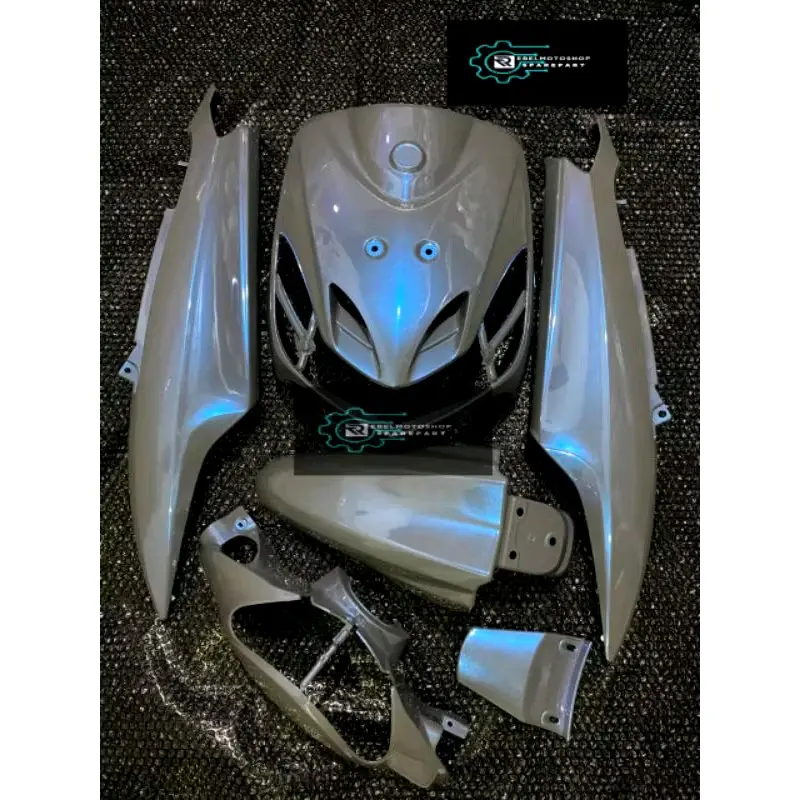 paketan full bodi alus yamaha mio smile warna nardo lembayung / full bodi alus mio smile warna custom / bodi mio smile