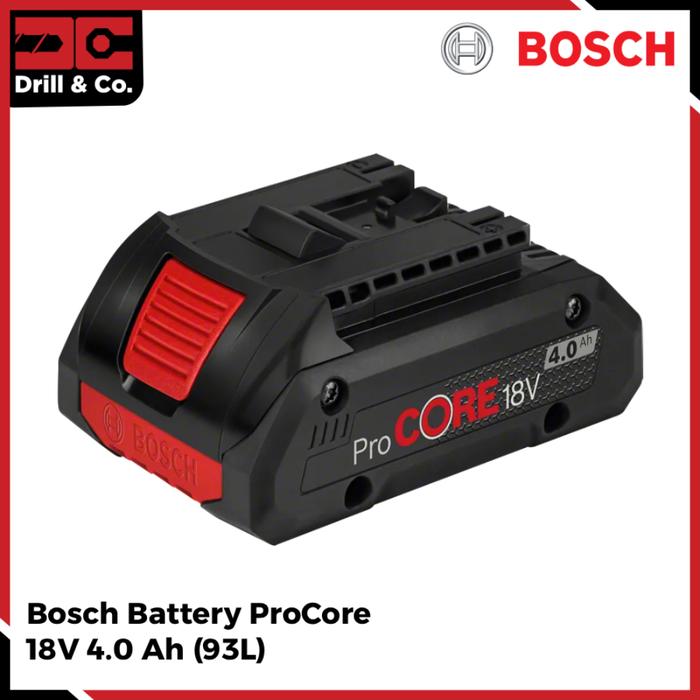 Gambar Bosch GBA Battery Procore / Baterai Procore 18V 4.0 Ah dari Drill&Co Kota Administrasi Jakarta Barat Tokopedia