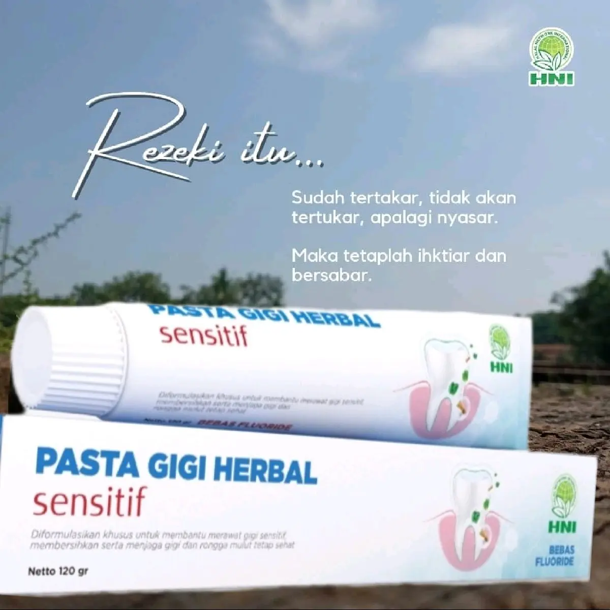 Pasta Gigi Herbal Sensitif HNI HPAI