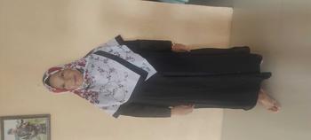 Product Review of (COD)Gamis Abaya Arab SHANIA Motif Bordir Jersey Mix Ceruty Mote Swarosky Terbaru Muslim Hitam Turki Mewah from N**i 0