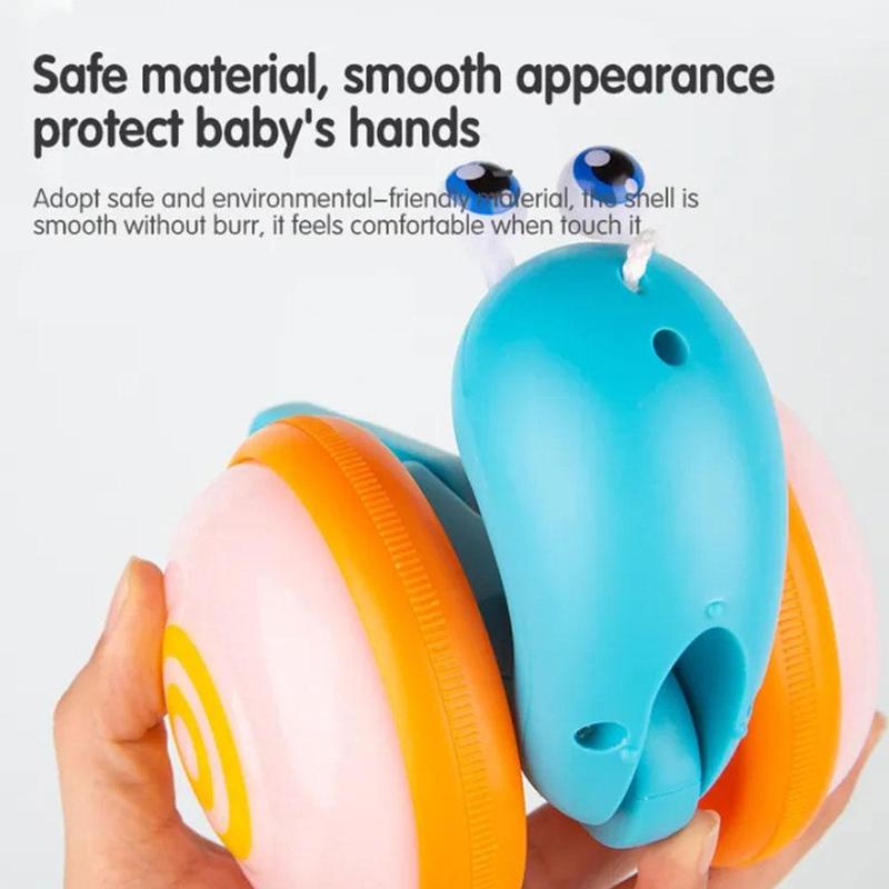 Đồ Chơi Ốc Sên Có Dây Kéo, Dây Kéo Ốc Sên, Có Thể Bò, Âm Nhạc, Xếp Hình 9