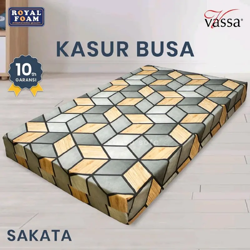 Kasur Busa Royal Foam Tebal 20 Cm Cover Zipper By Vassa Bedding 6
