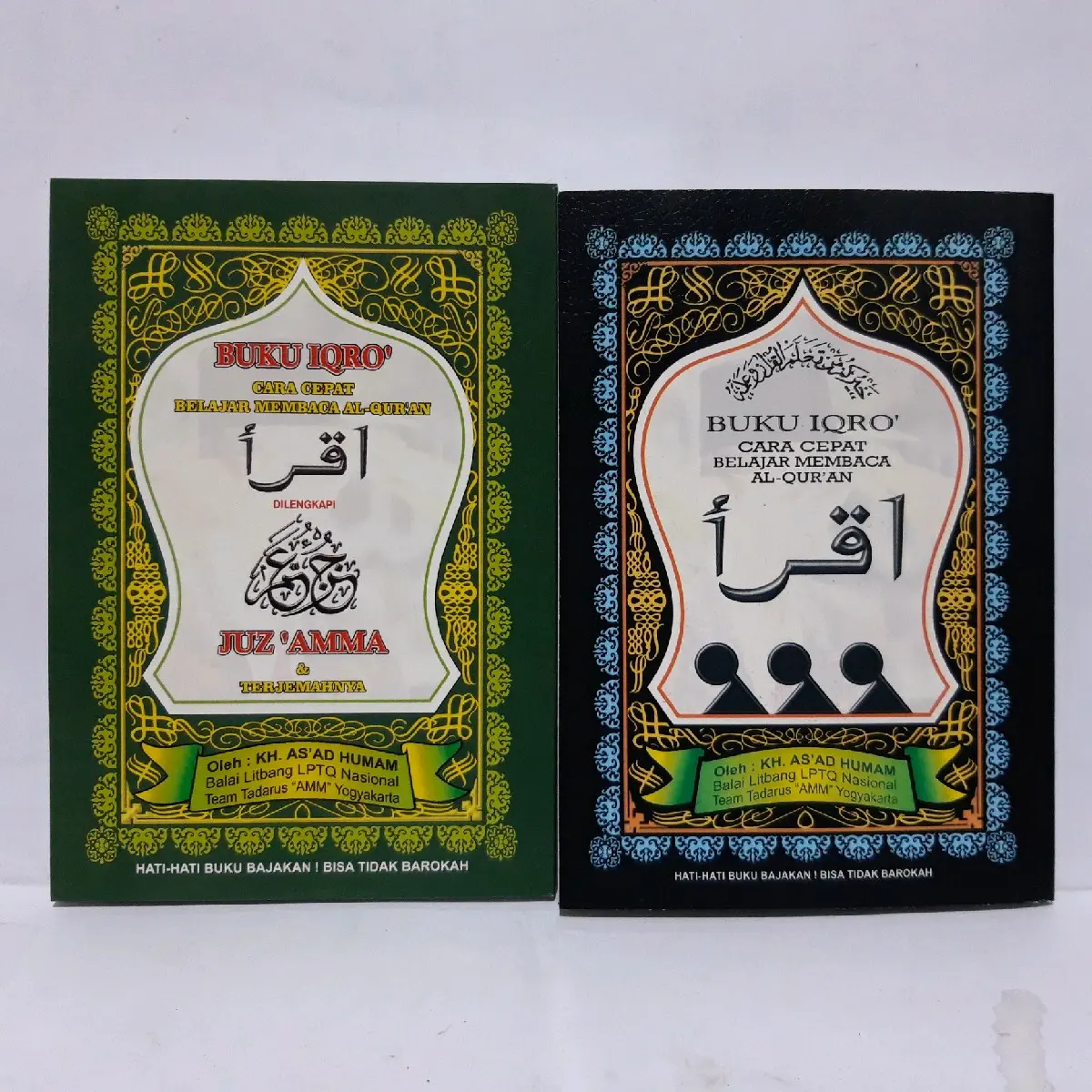 Iqro' Kecil Original Kertas CD - Cara Cepat Belajar Membaca Al-Qur'an - AMM